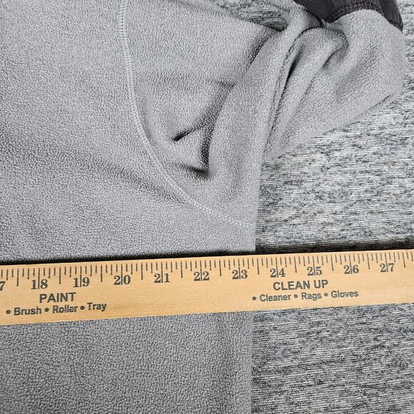 Fjall Raven Men's XL Gray 1/4 Snap Button Ovik Fleece Sweater 81469 Gorpcore - Picture 9 of 14